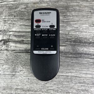 Sharp Camcorder G0084TA Remote Control Tested in Good Condition USED